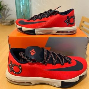 Nike Kevin Durant VI Basketball Shoes Men’s Size 9.5